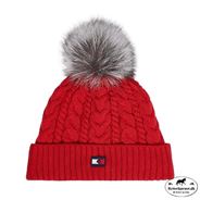Tommy Hilfiger Equestrian Beanie Hue - Primary Red